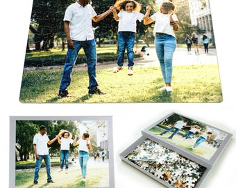 Gepersonaliseerde puzzel. Elke foto. Aangepaste afbeelding. Geschenkdoos. 80, 120, 300 stuks A5 A4 A3