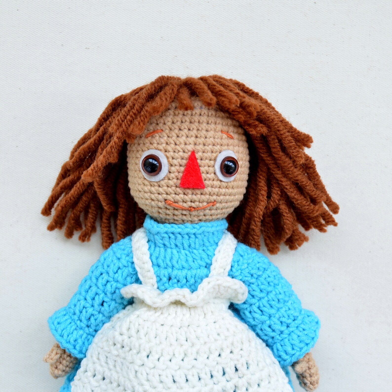 PATTERN crochet Doll Raggedy Ann pdf tutorial Handmade doll Etsy