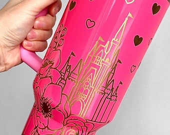 LIMITED EDITION Castle Engraved Stanley 40oz Tumbler