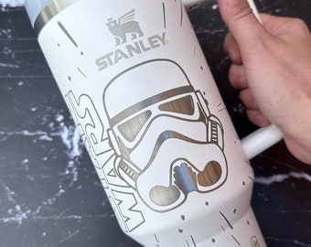 Vaso Stanley de 40 oz con grabado de soldado