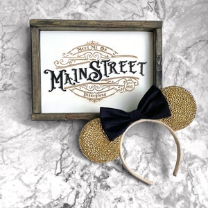 Meet Me On Mainstreet Sign