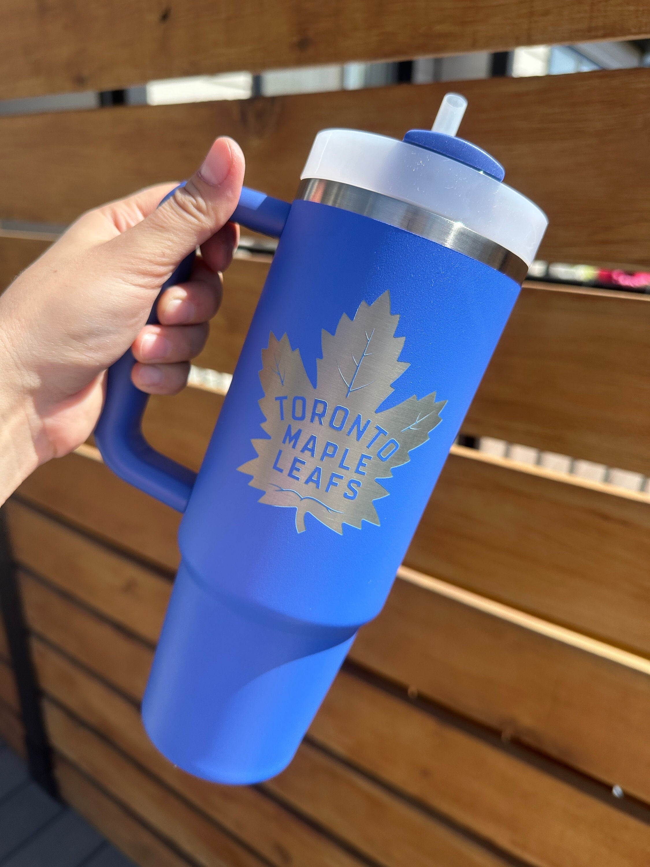 Toronto Maple Leafs Engraved Stanley 40oz Tumbler - Etsy Canada