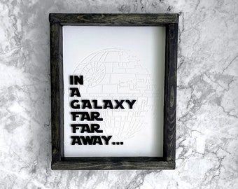 Far Away Galaxy Sign