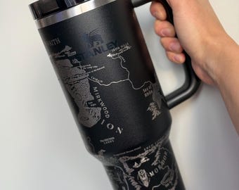 Middle Earth Engraved Stanley 40oz Tumbler