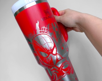 Vaso Stanley de 40 onzas con grabado de araña