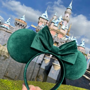 Foolish Mortals Velvet Mouse Ears Headband image 4