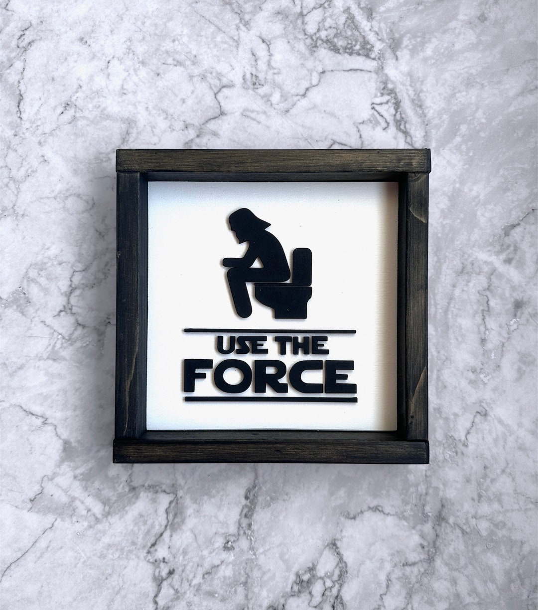 The Force Sign - Etsy