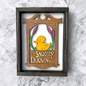 Snuggly Duckling Sign