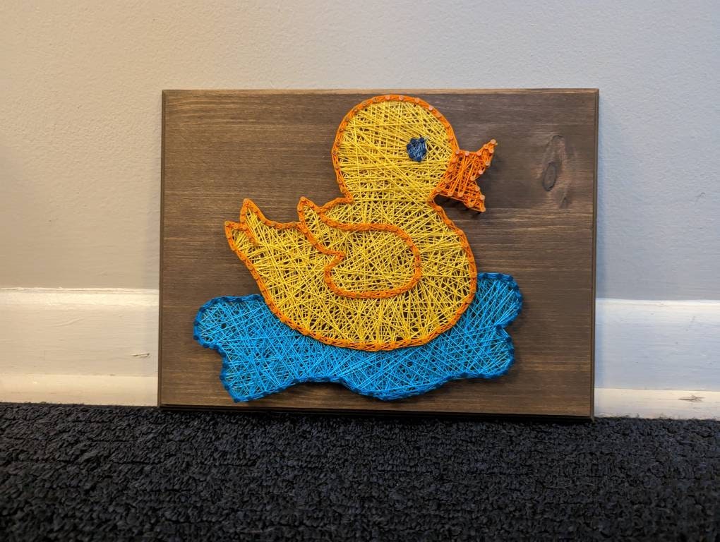 Rubber Ducky String Art - Etsy