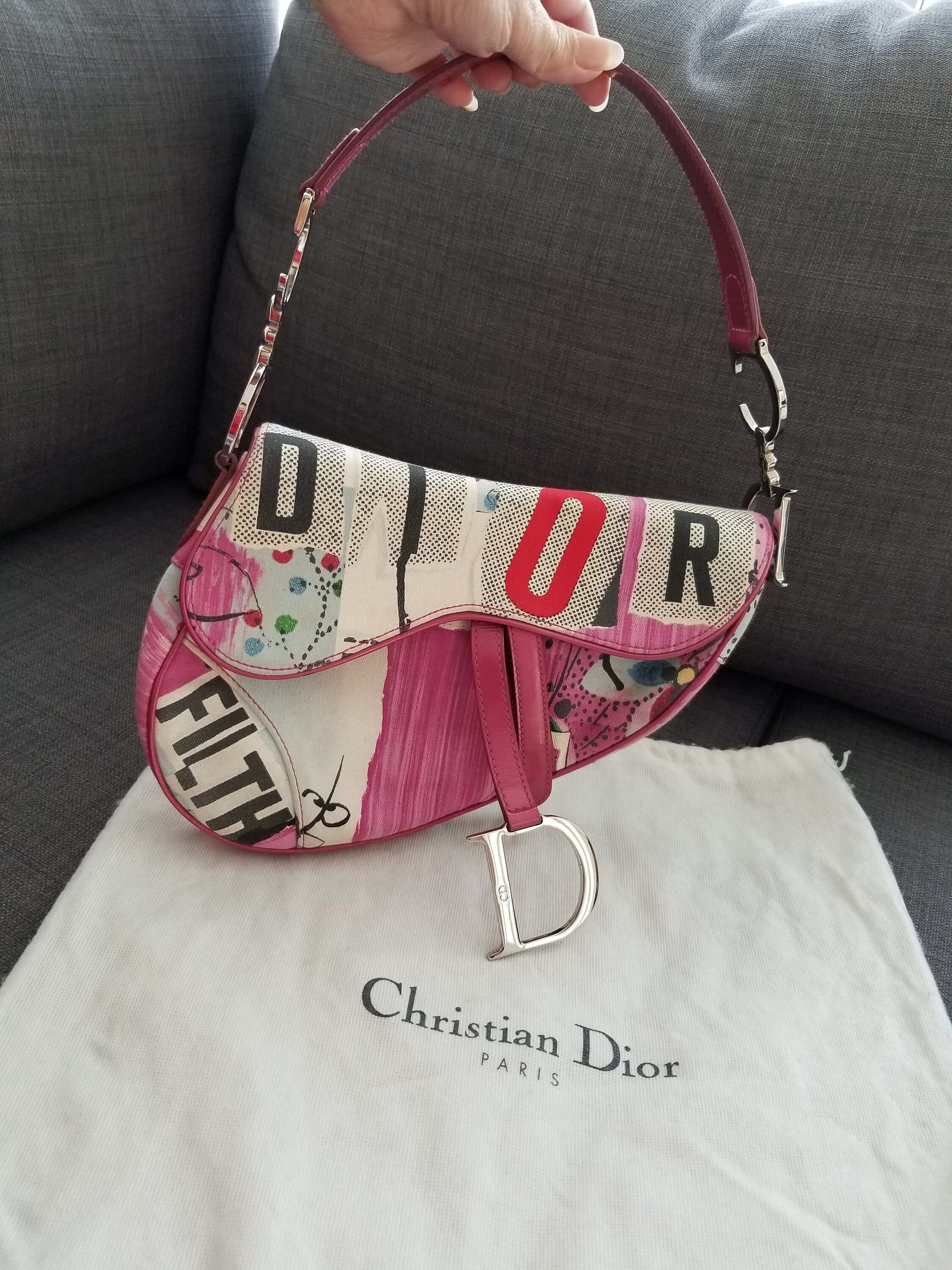 Dior filth saddle bag new arrivals