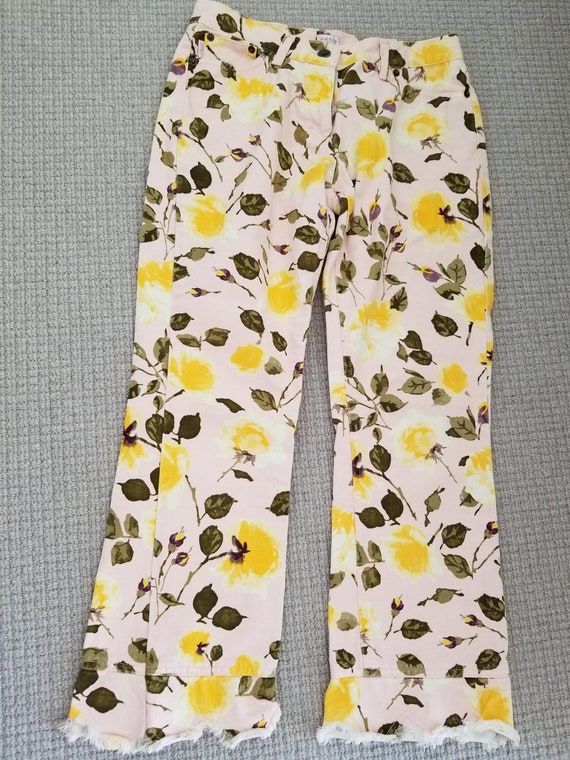 Authentic Paul Smith Floral Print Pants, Vintage P