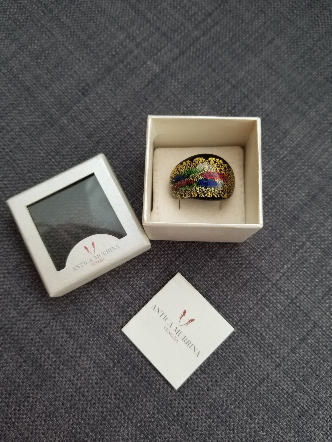 Antica murrina best sale ring