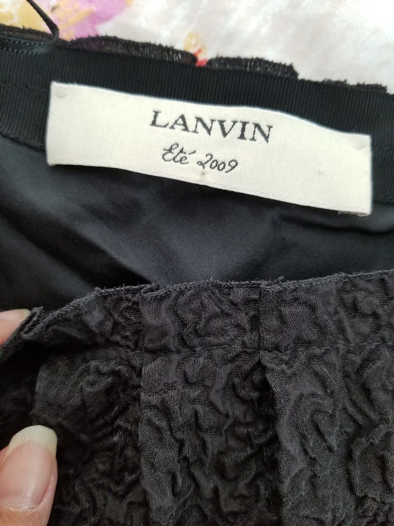 Vintage Lanvin skirt, Vintage skirt, Designer skir