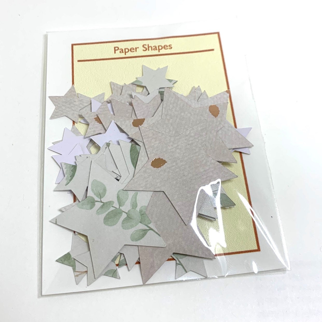 Star Paper Scrapbook Shapes 80 Piece Paper Star Cut Outs Etsy