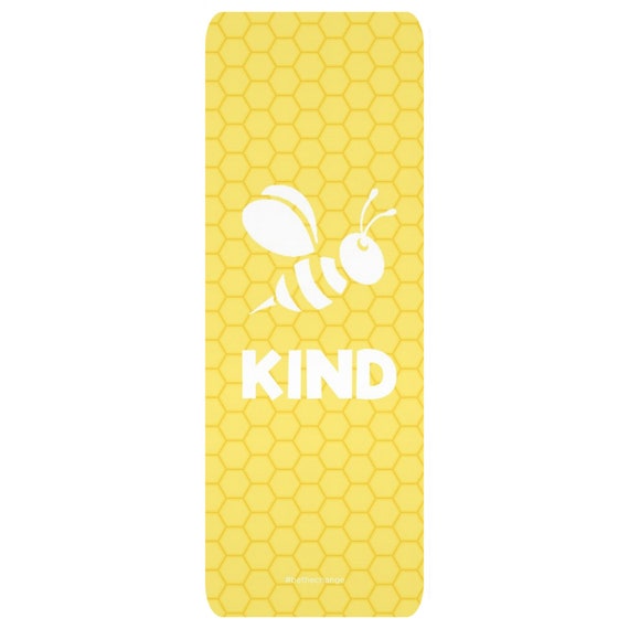 Be Kind Yoga Mat Cute Yoga Mat For Kids Fun Exercise Mat Etsy
