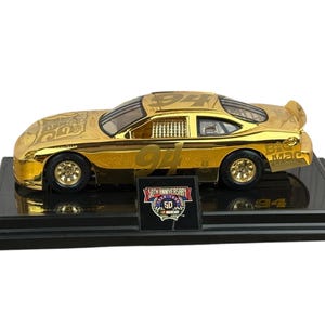 Vintage 1998 Bill Elliott #94 Gold McDonald’s Car  NASCAR 50th Anniversary