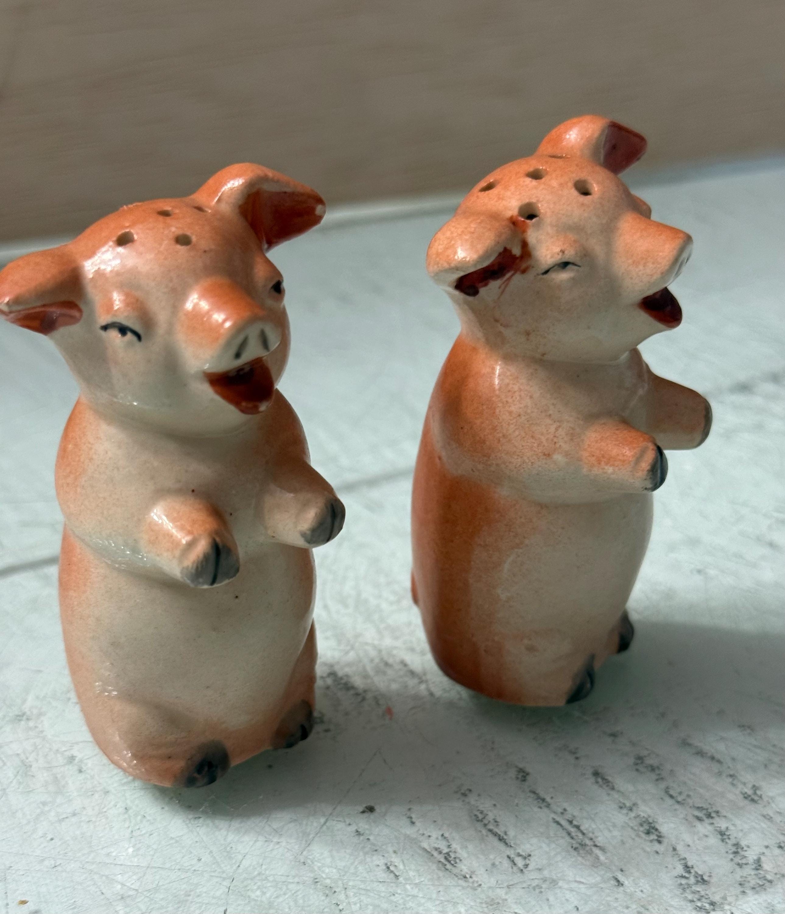 Ceramic Pig Vintage - Etsy