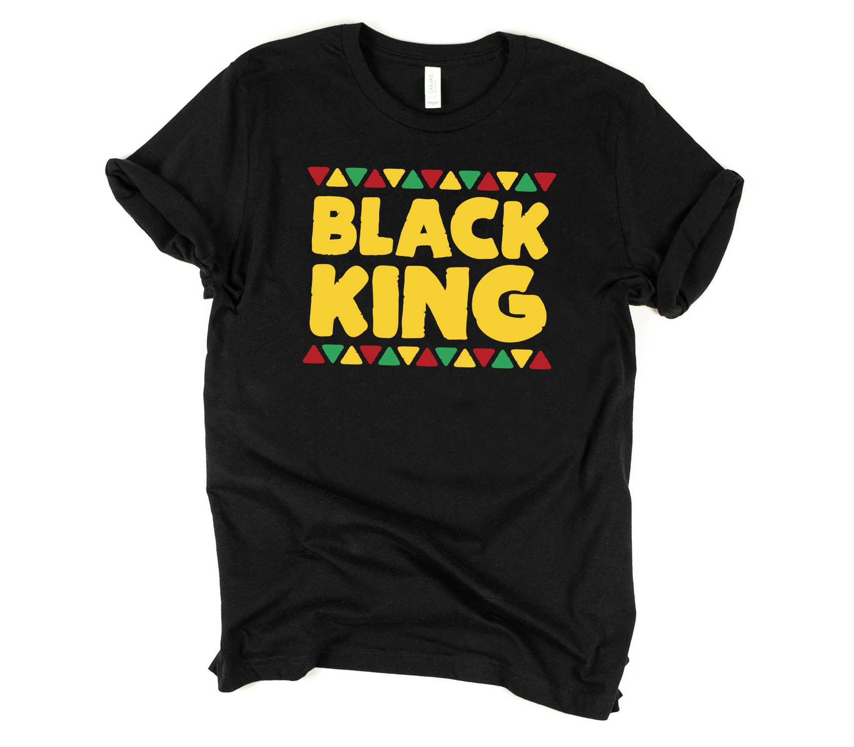Black King Shirt Unisex Black King Tshirt Pro Black Shirts | Etsy