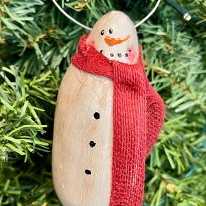 Ornamento a forma di zucca a forma di pupazzo di neve