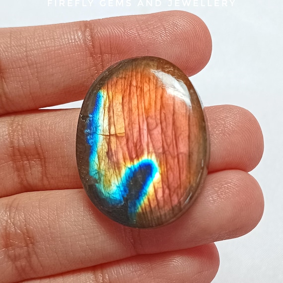 高品質ラブラドライトカボションルース