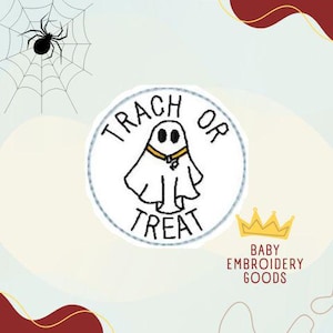 Motif de broderie Ghost Feltie (fichier numérique)