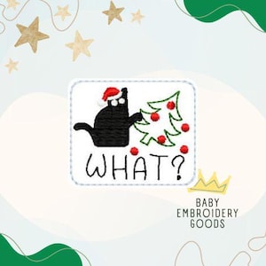 Christmas 2 sizes Feltie Machine embroidery design Feltie designs Feltie pattern Feltie file