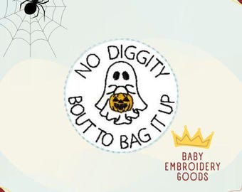 Halloween 2 sizes feltie file  Machine Embroidery Design