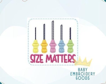 Size matters Feltie Design 2 sizes Machine Embroidery Design Feltie Designs Feltie Pattern Feltie File