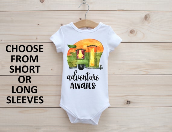 adventure awaits onesie