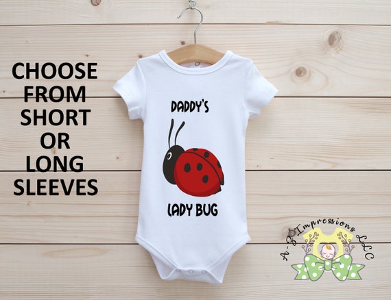 ladybug onesie baby
