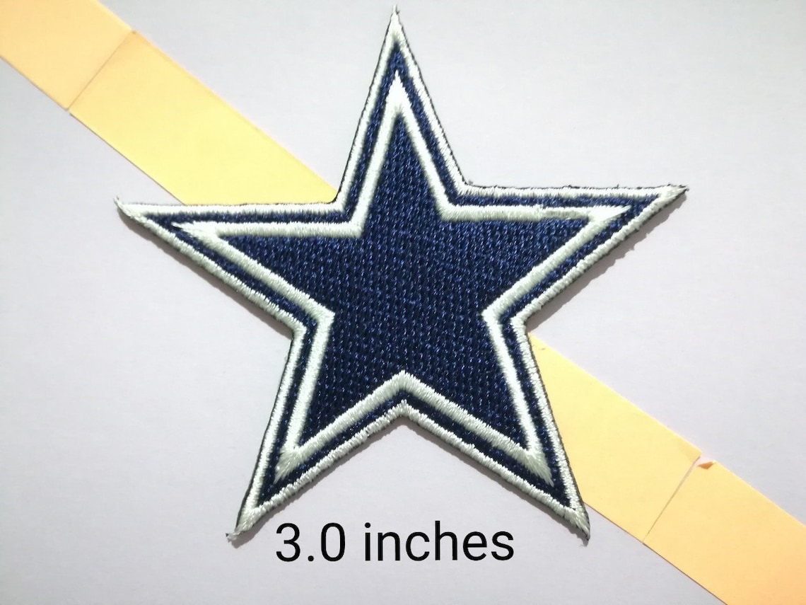 Dallas Cowboys NFL Iron on Patch Embroidery Badge Patch Etsy