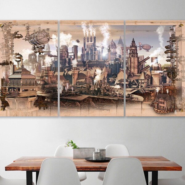 Steampunk Wall Decor - Etsy