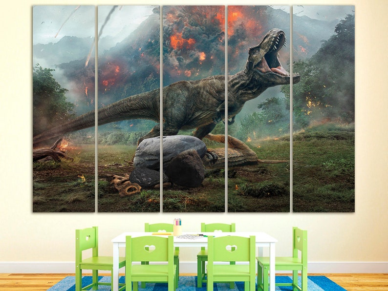 dinosaur canvas storage