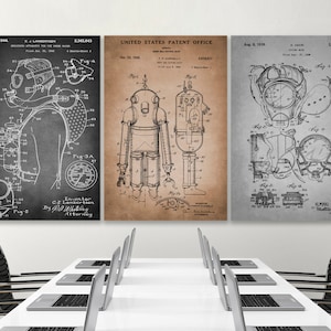 Tauchen Patent Kunstdruck 3er Set Tauchen Patent Canvas TiefseeTaucher Geschenk Tauchausrüstung Blaupause Tauchen Geschenk Strand Haus Wanddekoration