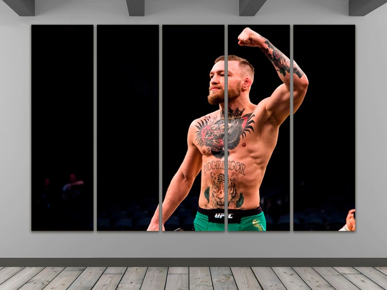 Connor Mcgregor canvas Connor Mcgregor decor Motivation ...