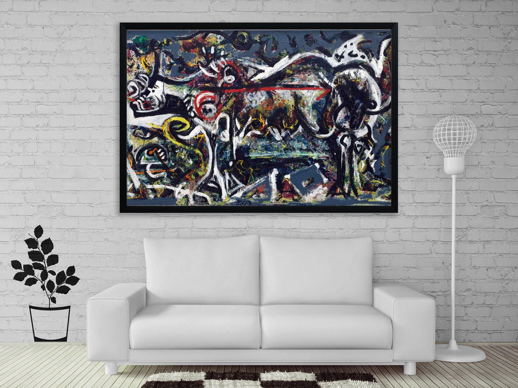 Jackson Pollock The She Wolf