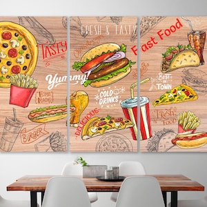 Street Cafe canvas Coffee Shop art Bakery Wall Art French Cafe mural Dining Room canvas Modern Home Decor Cooking art Bistro Coffee decor