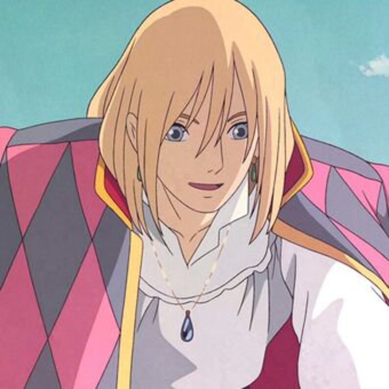 Howl's Moving Castle Inspired Jewelry Set Howl Pendragon