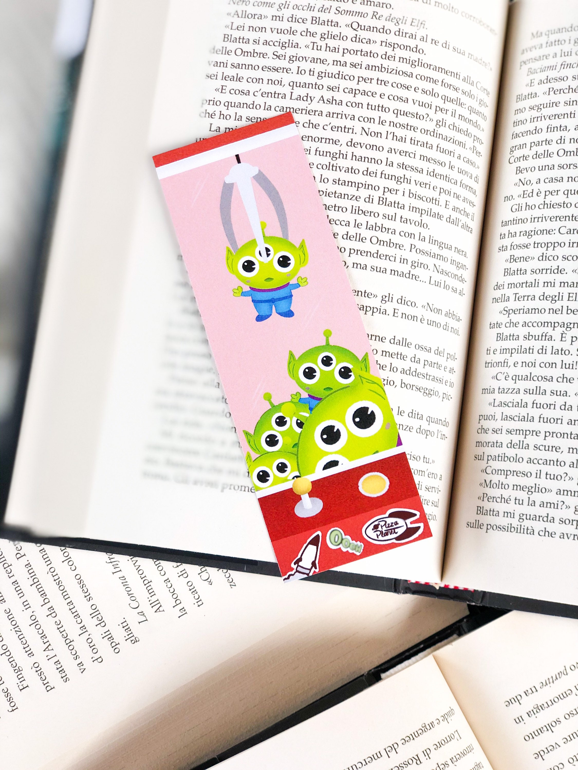 Toy Story Animation Movie Bookish Fandom Bookmark Aliens The Etsy