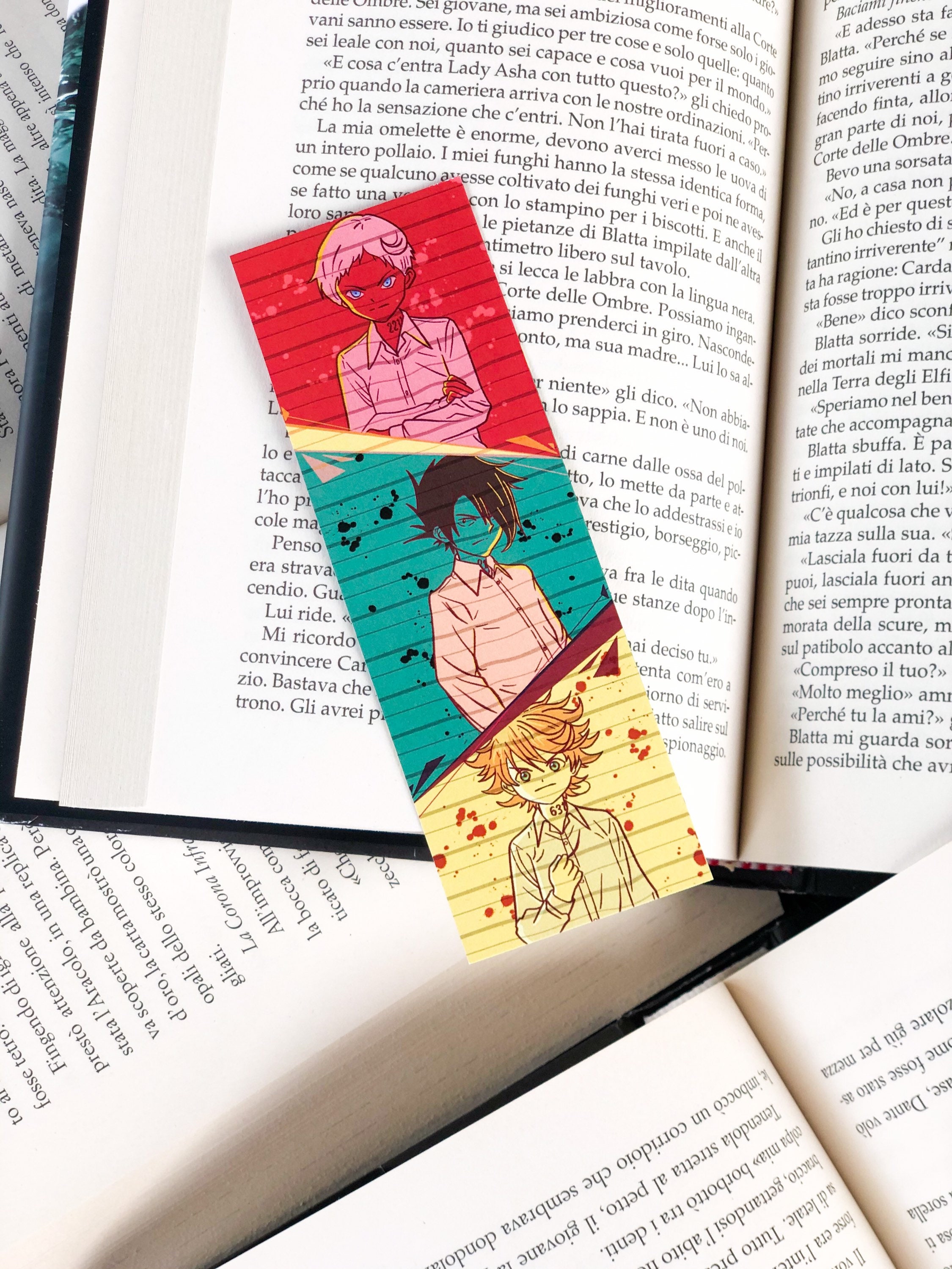 The Promised Nerverland Emma Norman Ray Bookish Fandom Etsy