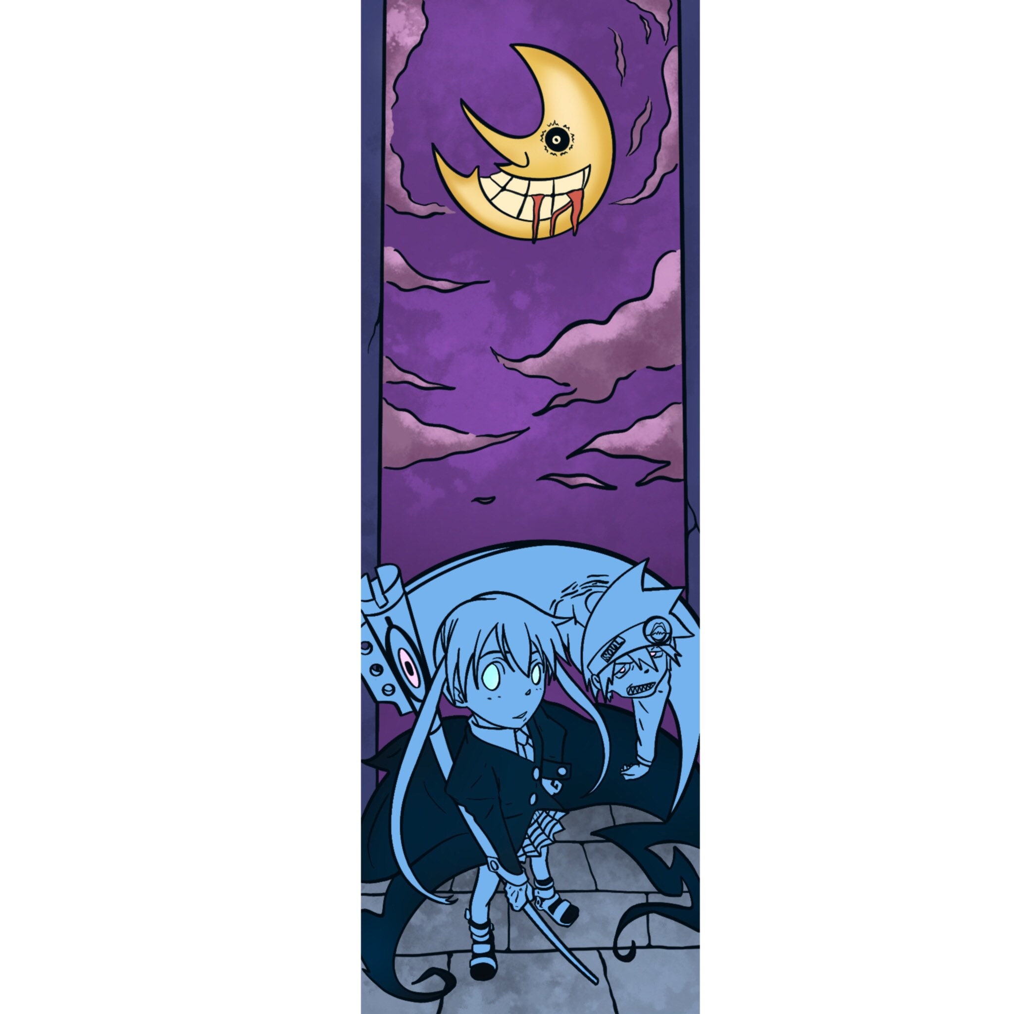 Soul Eater Maka Albarn Bookish Fandom Bookmark | Etsy