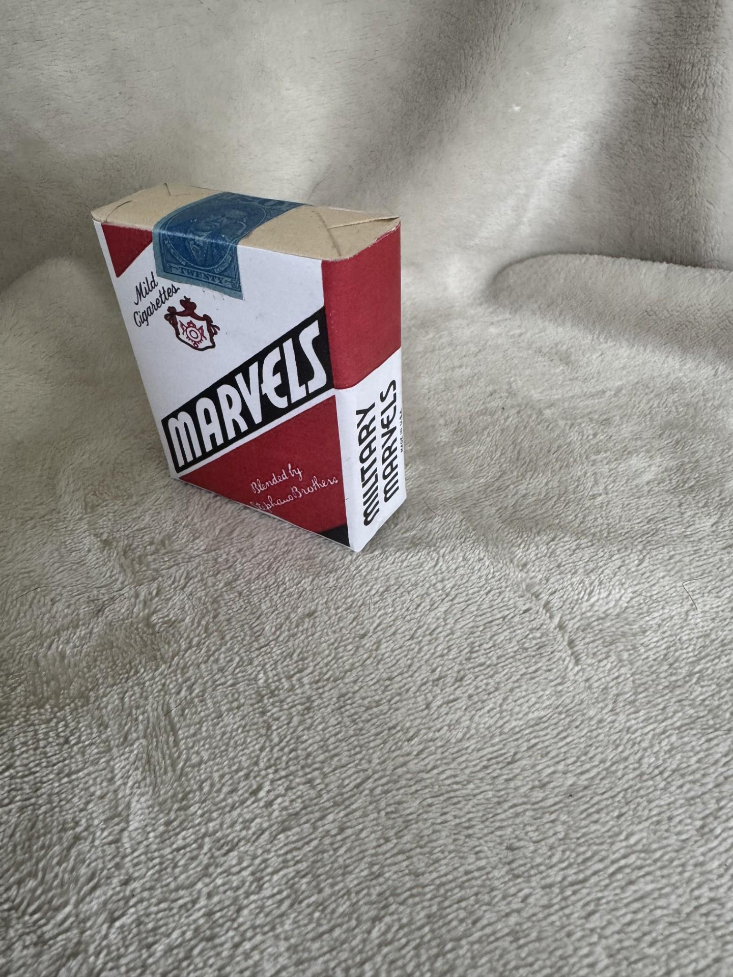 spider man cigarettes Marvels Cigarettes