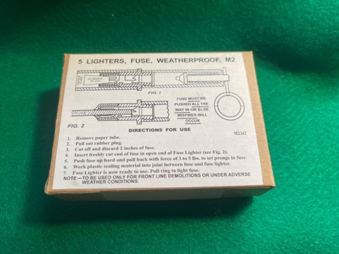 WW2 Reproduction M2 Fuses Etsy 