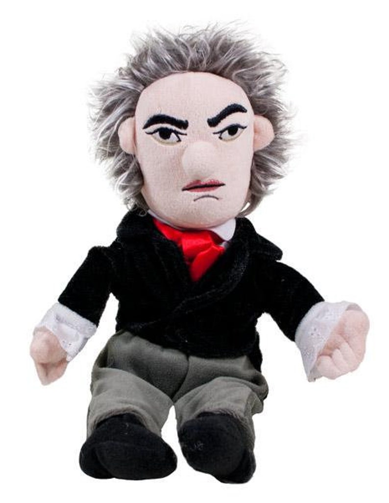 Beethoven Little Thinker Plush Musical Doll Etsy