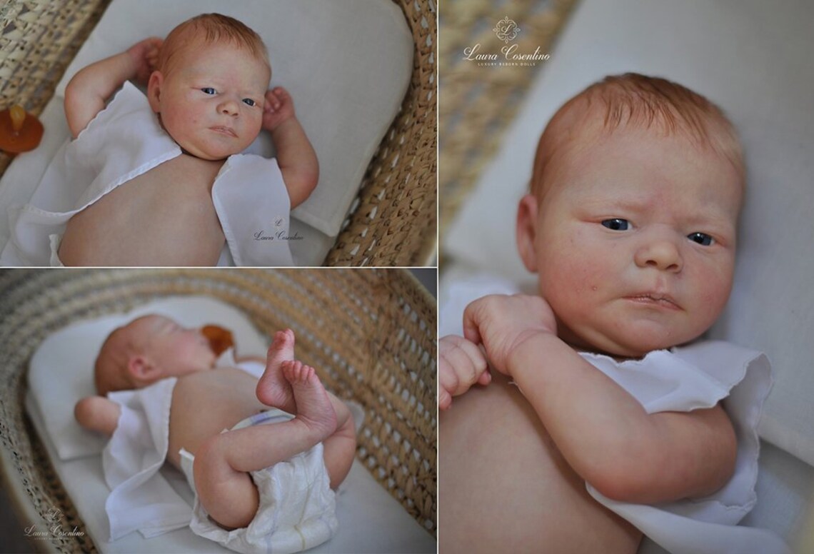 Realborn® Ruby Awake 20Unpainted reborn doll kitFull Etsy