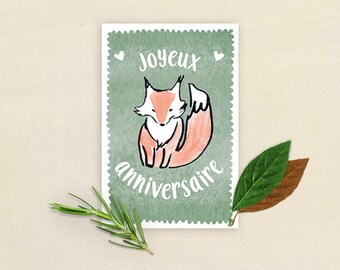 Carte Anniversaire Etsy