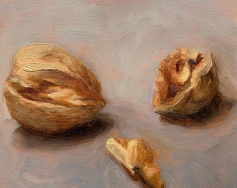 Walnuts - Oilpainting