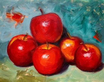 Appels olieverfschilderij