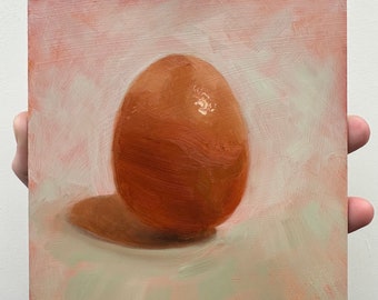 Egg - oil painting