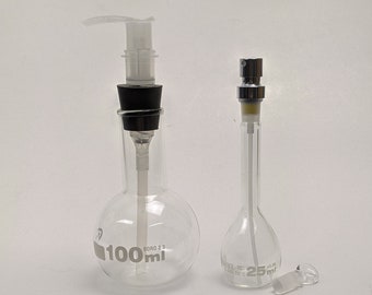 Lotion and Perfume Glassware Set